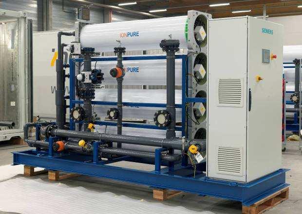 Elektro-deïonisatie (IonPure ) - Vantage VNX Hoge kwaliteit ketelvoedingswater Typische oplossing voor o.a. energiecentrales Geen chemicaliën benodigd voor regeneratie.