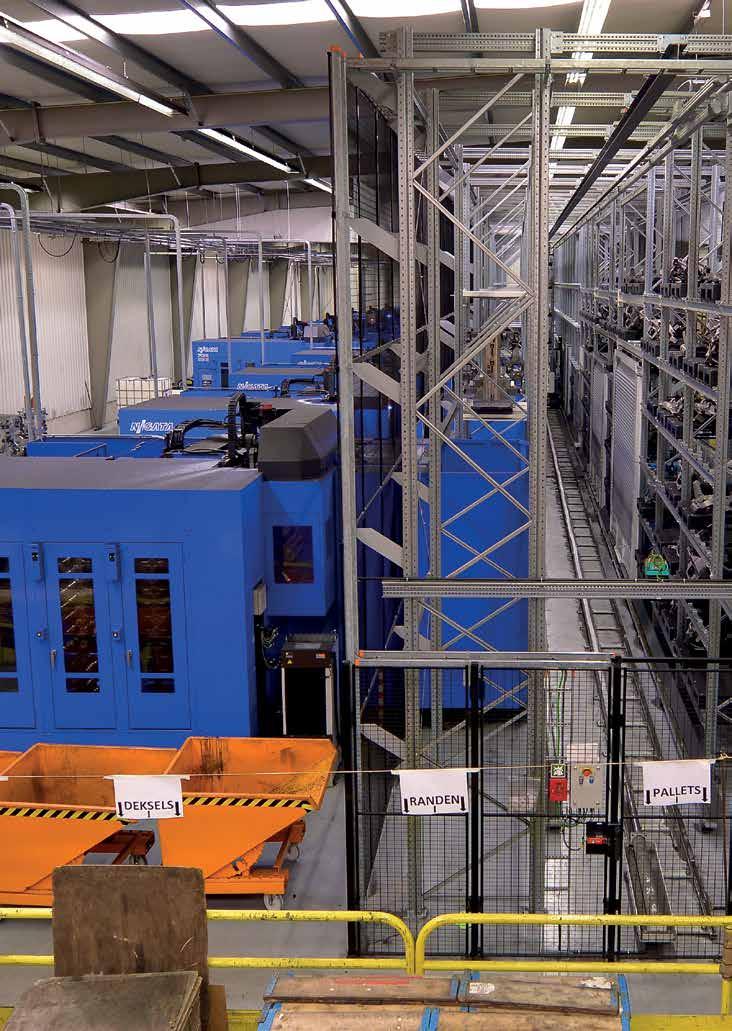 Frezen Doesburg Components B.V. Nieuw Bergen Doesburg Components B.V. heeft 26 Niigata machines in gebruik.