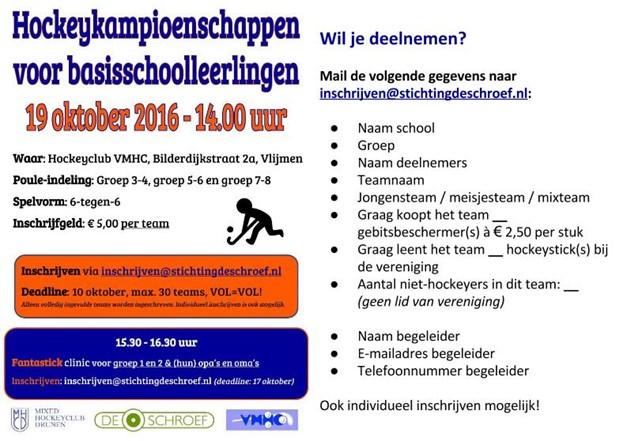 De Vlecht Pagina 4 Nieuws van de buurtsportcoach Sport en bewegen op De Vlechter 1. Sport na School en PleinActief!