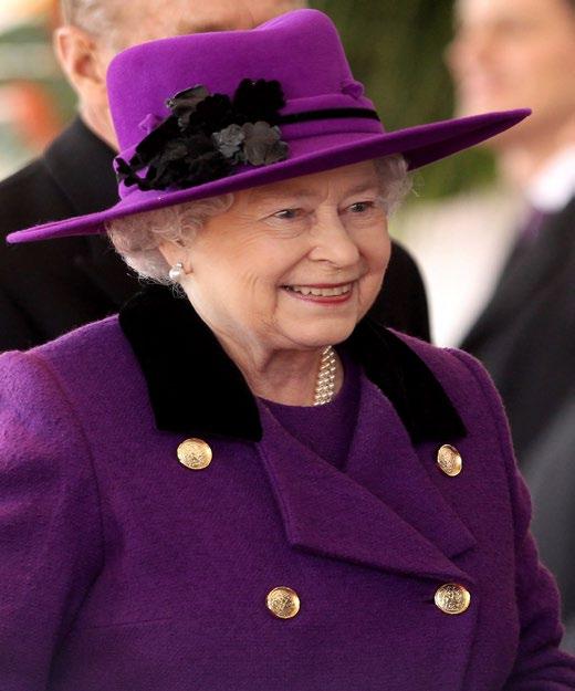 The Queen of England Queen Elisabeth II is the Queen of England; her husband is Prince Philipp. When she dies, her son will become king. The Queen is very important for the English people.