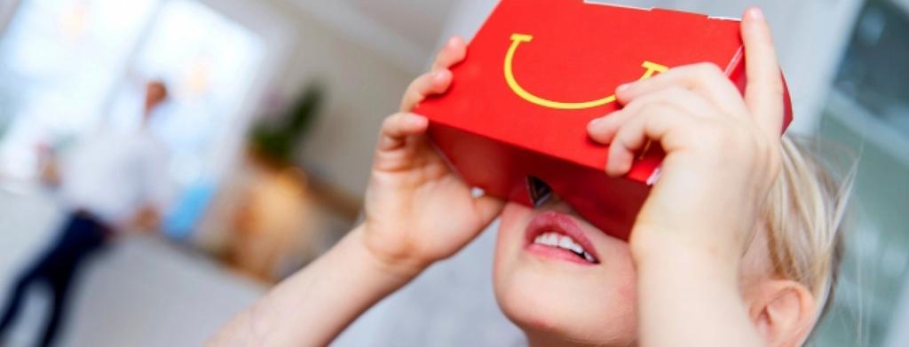 Waar wordt virtual reality onder andere al gebruikt met betrekking op reclame/verkoop? Laagdrempelige virtual reality.