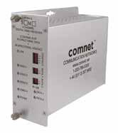accessoire ip over coax/utp Media-omvormer, licht industrieel 0-60 #C, 1-kanaals Ethernet to UTP of coax, 10/100Mbps, mini FDC10S1B Comnet Transmissie Glasvezel Fiber single mode Galsvezel converter