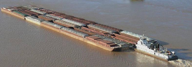 duwvaart van Ultrapetrol op de Río Paraguay met de duwboot MISIONES In de zeevaart, met een 100% belang. De schepen varen in beheer bij dochterbedrijf Ravenscroft Ship Management Inc.