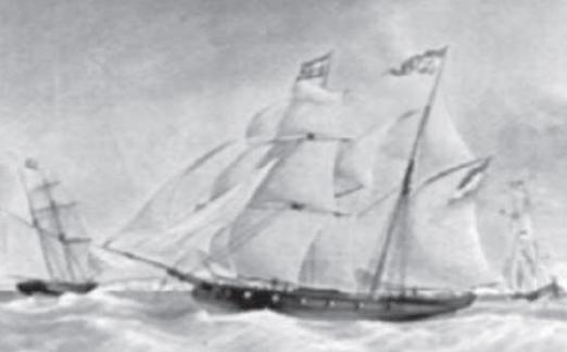 Krijgsman maandelijks 16 gulden weggelegd en voor de 17-jarige Meuldijk 21 gulden. In februari 1857 kwam K.R. Hazewinkel als kapitein aan boord van de JOÄNNA. Ene H.W.