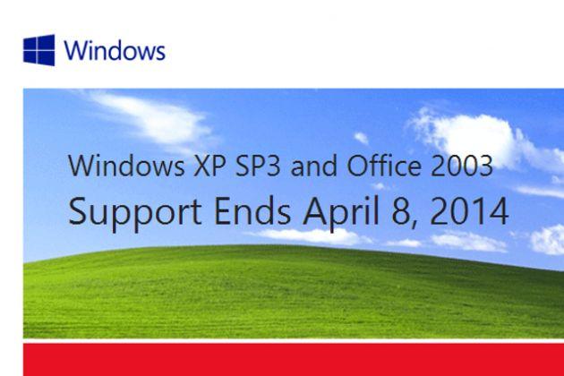 Geachte relatie, Zoals u wellicht heeft gehoord, stopt Microsoft met de ondersteuning van Windows XP op 8 april 2014.