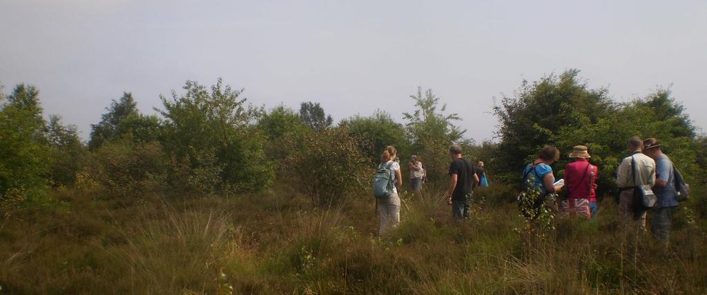 Vrijwilligers Voor een dekkende monitoring van de Edese en Ginkelse Heide, de Arnhemse Heide en de rapportagegebieden waren 27 vrijwilligers nodig.