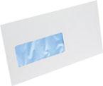 Etiketten en enveloppen Enveloppen ft 156 x 220 mm Wit houtvrij papier van 80 g/m² Grijze binnenzijde Doos van 500 stuks Met