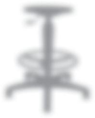 Meubilair Bureaustoel Aanpasbare hoogte Zitvorm: ergonomisch gevormde wervelzit Rugleuning