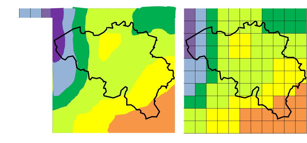 Weer- en klimaatmodellen TEMP 15 12 9 6 3 0 RESOLUTIE