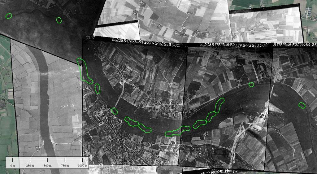 4. Luchtfotoanalyse Algemeen De beschikbare luchtfoto s betreffende de data waarop oorlogshandelingen hebben plaatsgevonden zijn door BeoBOM geïnventariseerd.