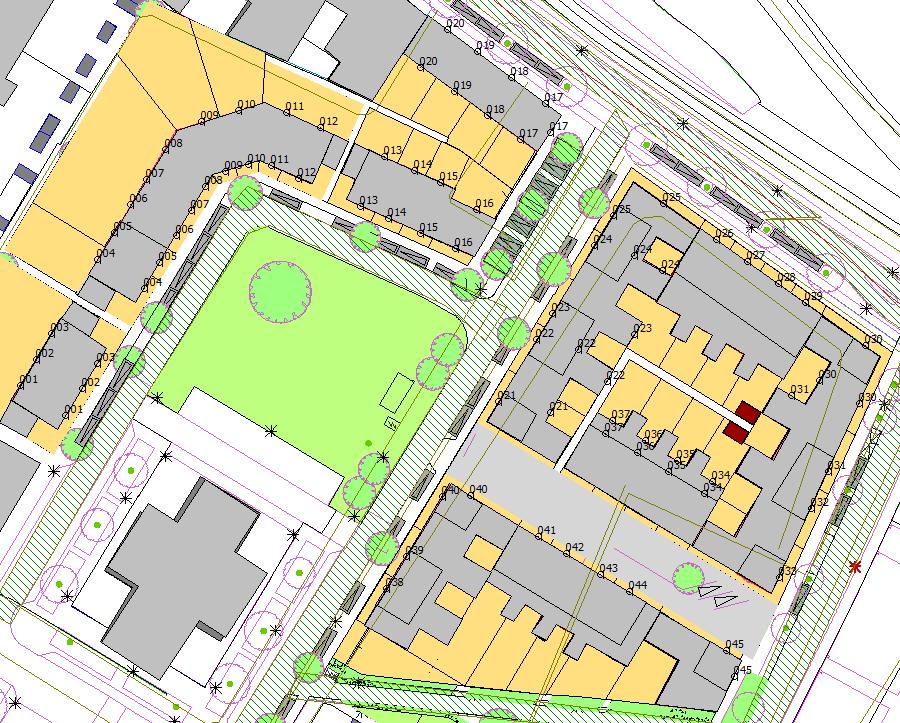 Nieuwbouw 45 woningen Kerkhofweg, Venlo; akoestisch onderzoek Figuur 2: