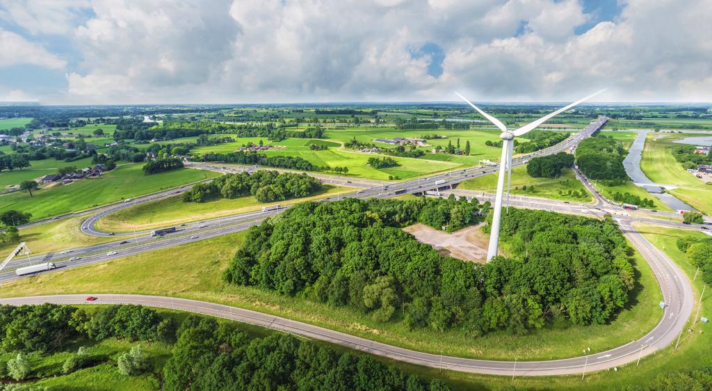 Knooppunt Deventer Oost - Huidige situatie Voor het OTB A1 Apeldoorn - Azelo hee Rijkswaterstaat een landschapsplan opgesteld.