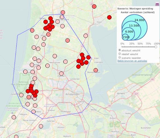 Uit de resultaten is af te leiden dat de diverse vormen van ruimtelijke inrichting ook een andere