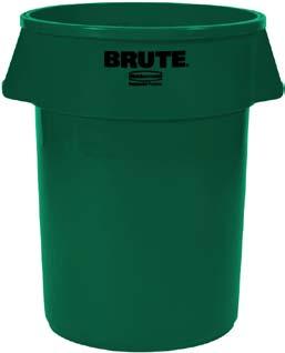 Atrium deksel Diverse deksels voor Ronde Brute container, ltr, Van polyethyleen. Geschikt voor Brute container, ltr (VB 00).