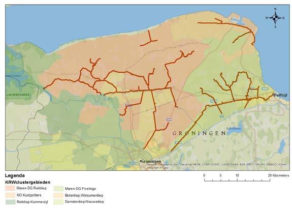 Langs de kust en langs de oevers van de rivieren Hunze en de Fivel vormden zich kwelder- en oeverwallen.