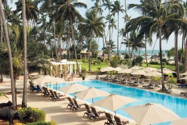 Hotels 4 Hideaway of Nungwi Resort & Spa ***** 5 Dream of Zanzibar ***** Ligging: Aan de noordwestkust van Zanzibar op een domein van 10 hectare, omgeven door een tropische tuin dat reikt tot het 300