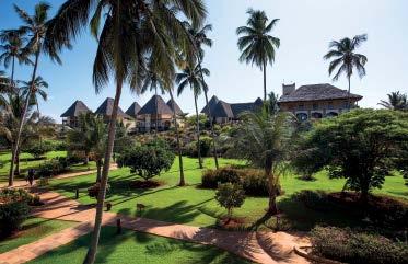 Hotels 9 Sultan Sands Island Resort **** 10 Neptune Pwani Beach ***** Ligging: Gelegen naast het zusterhotel Blueybay Beach Resort, aan de witte stranden van Kiwenga aan de oostkust van Zanzibar.