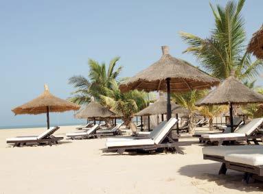 Hotels 5 Lamantin Beach Resort & Spa ***** Ligging: In de mooie badplaats Saly op 80 km ten zuiden van Dakar.