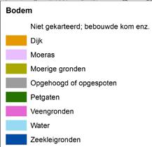 Buiten de veenweiden en de droogmakerijen behoren in het westen de graslanden rond Castricum, Limmen en Heiloo, in het noorden de Polder Oterleek en een klein deel van de Polder Beschoot en in het