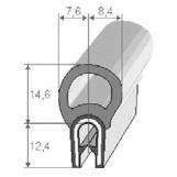 0740-0014 PVC & zwart EPDM A =