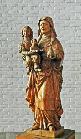 In 1970 is het beeld door Jozef De Waele uit Brugge weer in zijn oorspronkelijke eenvoud gerestaureerd.