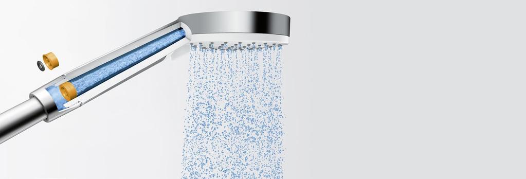Crometta eenvoudig water en energie besparen Met de EcoSmart-technologie De nieuwe Crometta douches met EcoSmart-technologie zien er niet alleen mooi uit, maar zijn ook uitermate geschikt voor de