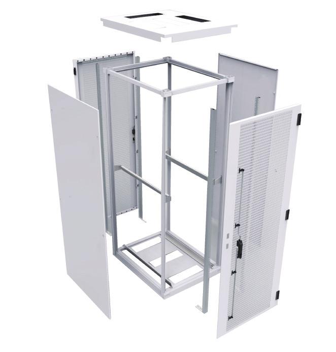 1. Housing 1.4 Mechanische accessoires 1.4 Mechanische accessoires Minkels biedt een verscheidenheid aan accessoires waarmee u uw rack compleet kunt maken.