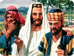 15. Wat gebeurde er toen Jezus de Schrift uitgelegd had aan Zijn twee ontmoedigde discipelen die op weg naar Emmaüs waren?