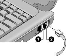 Verbindingen tot stand brengen Verbinding maken met een LAN Verbinding maken met een LAN Als de computer een LAN-poort heeft, kunt u via die poort verbinding maken met een LAN (Local Area Network).