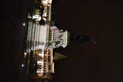 Ghent by night is aangenamer dan overdag, de sfeer is heel