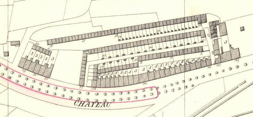 Van de toen nieuwe wijk rond 1865 is van het beluik niets meer overgebleven. Enkel de mooie huizen in de Kasteellaan zijn gebleven. Wat de reden was om te verhuizen, is gissen.