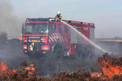 In het buitenland worden ook andere manieren (dan blussen met water) gebruikt om natuurbranden te stoppen of onder controle te krijgen. Zo worden vuurzwepen gebruikt om de brand uit te slaan.