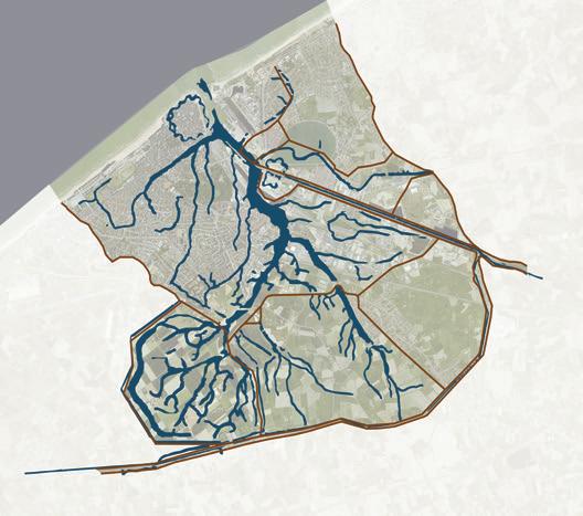 Door dit proces hebben de drie polders hun specifieke karakter verkregen. De Zwaanhoek werd als eerste ingepolderd. Het is een oudlandpolder met het kenmerkende microreliëf.
