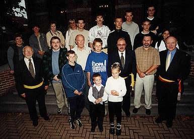 2000: Ontvangst op het stadhuis.