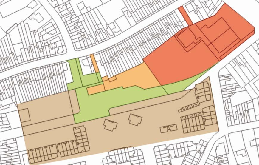 Deelgebied Gentbrugge Jean Jaureslaan B2-2 Toelichtingsnota 1.5.1 situering Het deelgebied situeert zich in Gentbrugge in de wijk Vogelhoek.