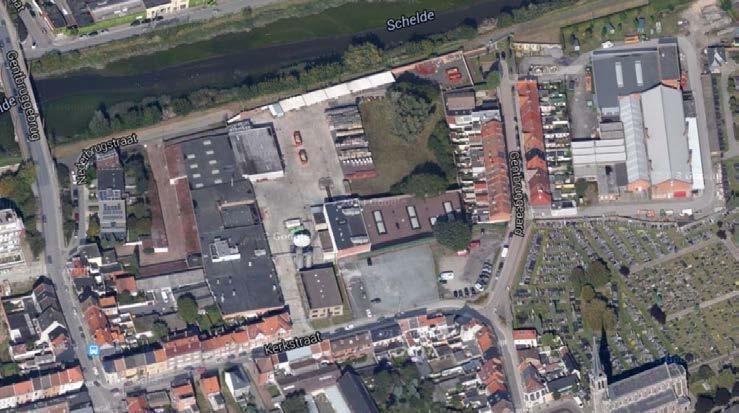 Deelgebied Gentbrugge Kerkstraat/Gentbruggeaard G2-1 en G3-2 Toelichtingsnota 1.5.1 situering Het deelgebied situeert zich aan de noordrand van de kern van Gentbrugge.