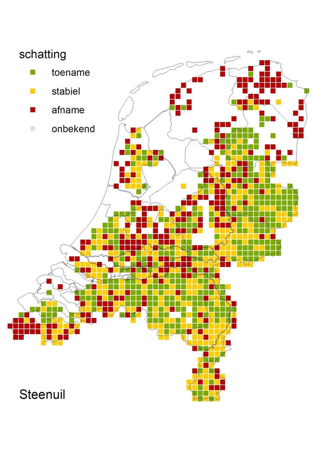 Verschil met vorige