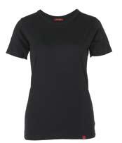 Regular fit Leda Getailleerd dames t-shirt met korte mouw.