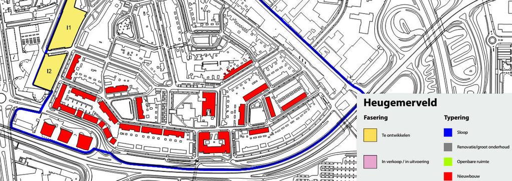 Fysiek is vooral geïnvesteerd in grootschalige renovatie (noordelijk deel) en sloop/nieuwbouw (zuidelijk deel).