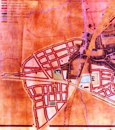 De ontwikkeling van de nieuwe woonwijk Westrand In het in 1933 door de gemeenteraad vastgestelde en in het in 1936 gewijzigde uitbreidingsplan van de gemeente Roosendaal en Nispen (het plan 'Schaap',