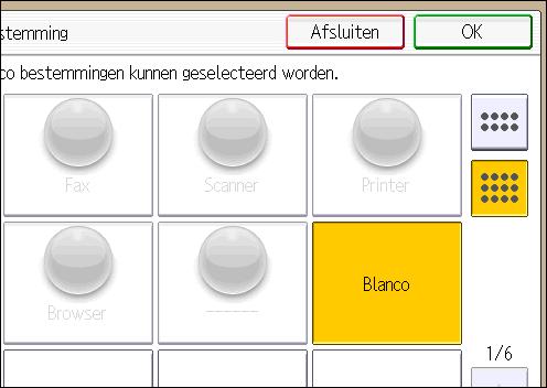 2. Snel aan de slag 9. Druk op [OK]. 10. Druk op de [Gebruikersinstellingen/Teller]-knop.