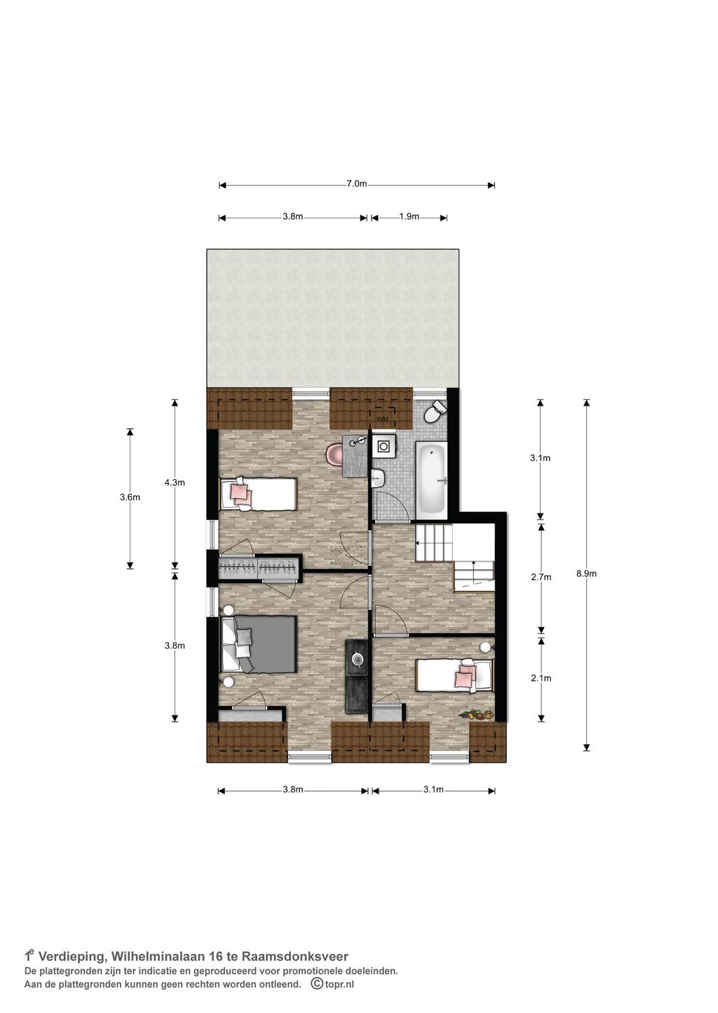 Plattegrond 1 e