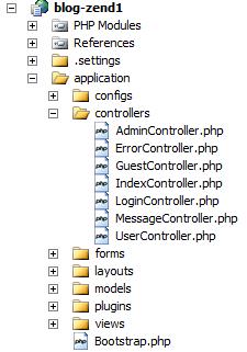 c. Pas de applicatie blog-zend1 nu als volgt aan: Verplaats de action showallmessagesaction() en de bijbehorende view van de UserController naar de GuestController.