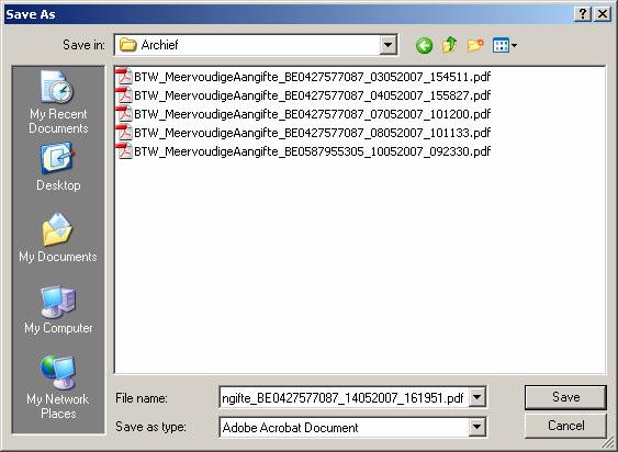 topaccount : Electronische BTW-aangifte via Intervat Pagina : 36 in BTW /