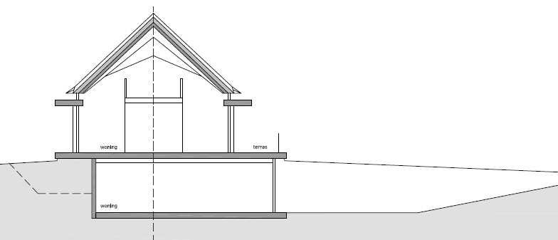 1.3 Voorgestane ontwikkeling De bestaande woning en de bijgebouwen zullen worden gesloopt.