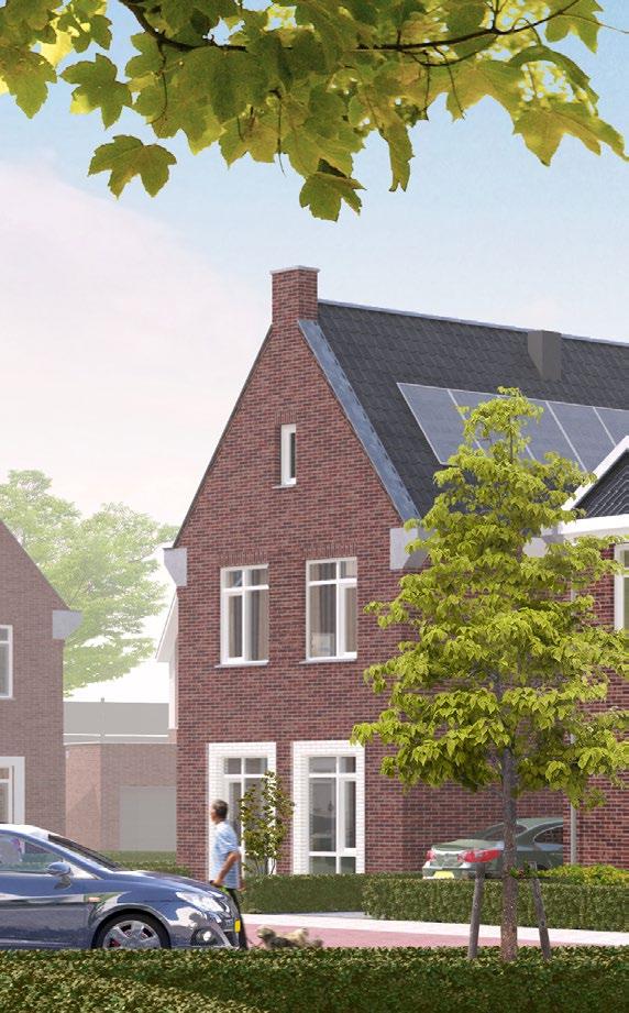 Twee woningen zijn heerlijk centraal gelegen in de Oorsprong op een hoek waardoor je optimaal de vrijheid ervaart. Deze woningen hebben een achtertuin op het noord-oosten.