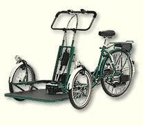 zijn of haar rolstoel. De mogelijkheden van het fietssysteem zijn beperkt. De oplossing is vooral geschikt voor occasioneel fietsen.