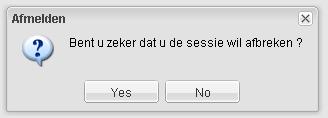 9: Gebruikersgegevens Hier kun je eveneens je wachtwoord wijzigen. Figuur 1.10: Wachtwoord wijzigen 1.