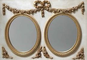 2 gedoreerde spiegels