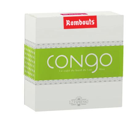 Congo premium pods Robuuste fullbodied koffie De noordwestelijke oever van het Kivu meer.